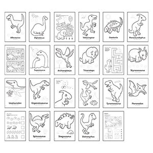 Orchard Toys Colouring and Sticker Book Dinosaur
