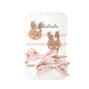 Rockahula Betty Bunny Meadow Ponytail Bands