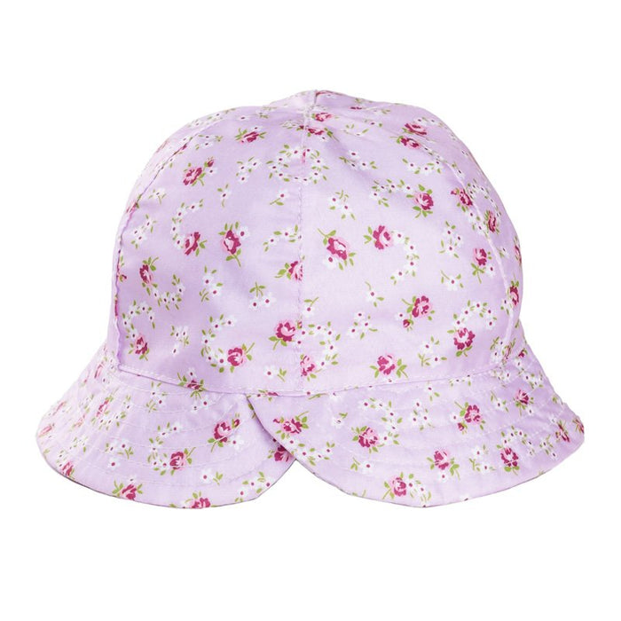 Ditsy Floral Print Sun Hat, Pink